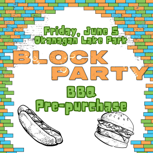 Block Party BBQ Pre-purchase