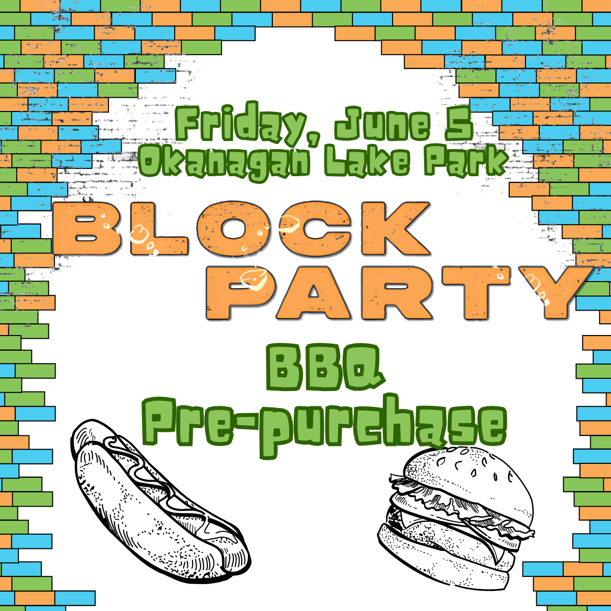 Block Party BBQ Pre-purchase